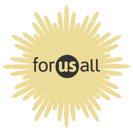 For Us All logo